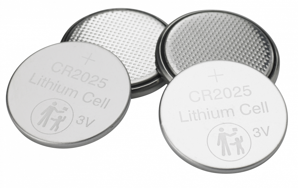 CR2025 Pile au lithium 3V (pack de 4)