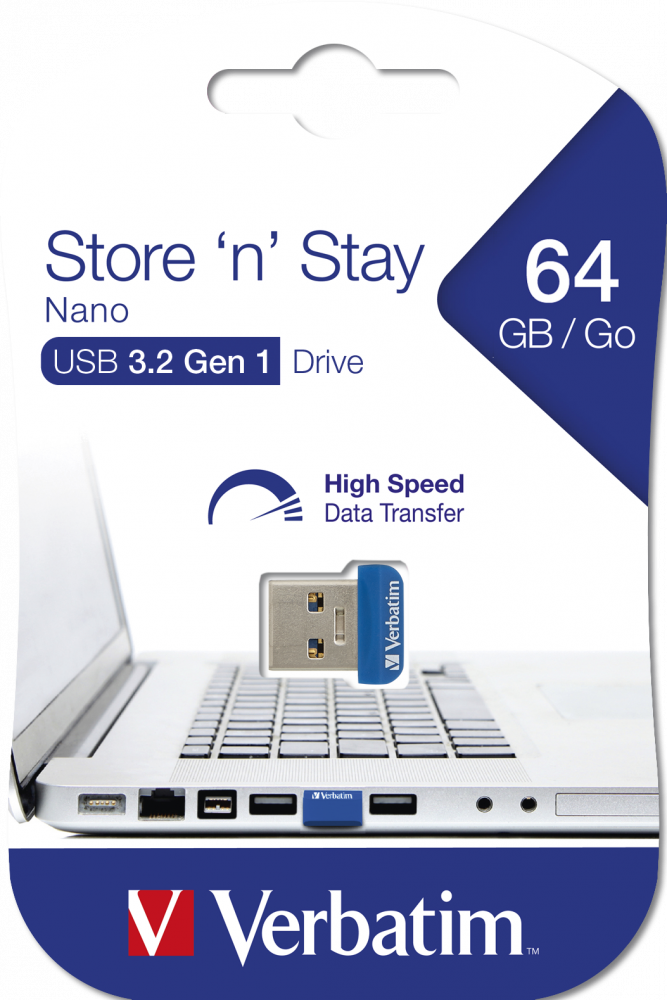 Clé NANO USB Store 'n' Stay USB 3.2 Gen 1 - 64 Go