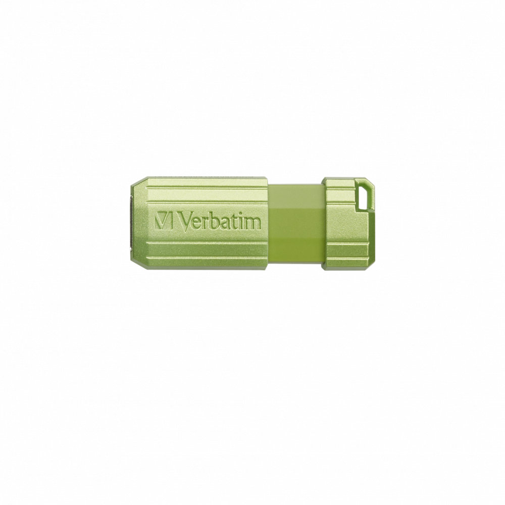 Micro-clé USB PinStripe de 64 Go vert eucalyptus