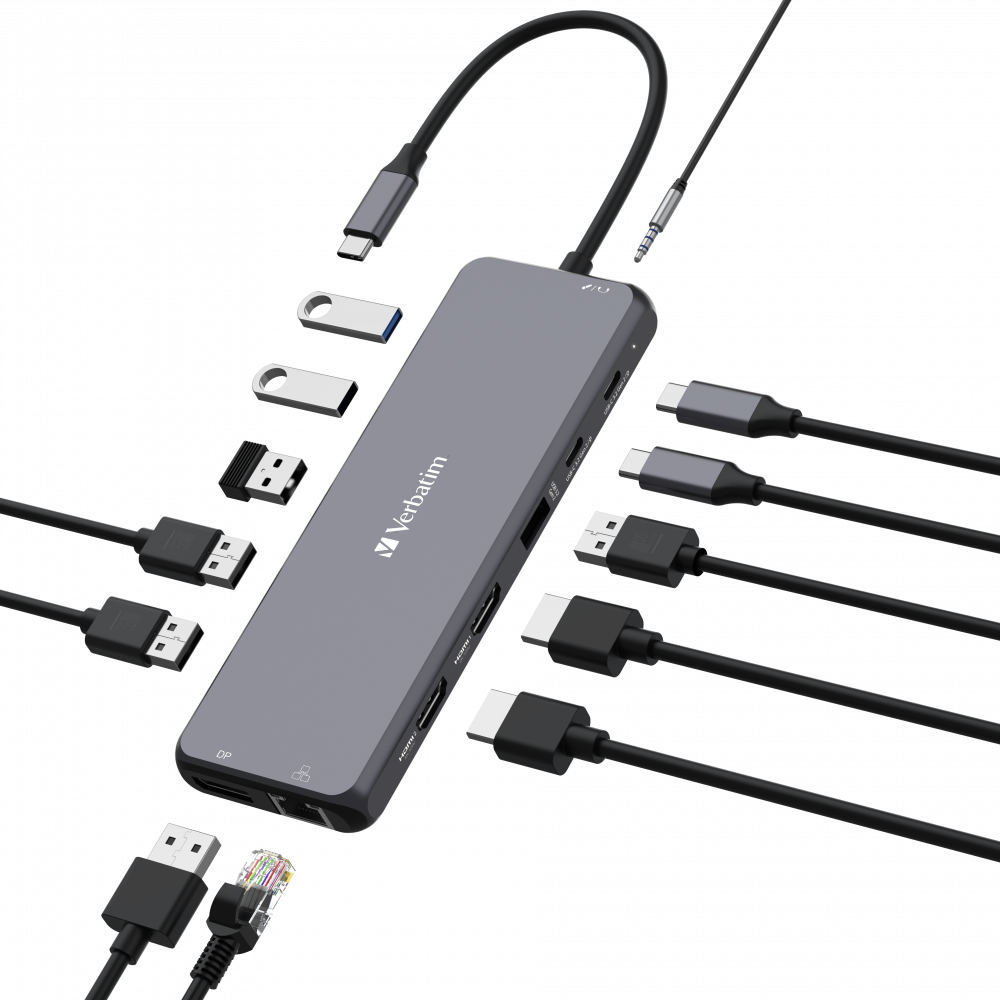 Hub Pro Multiports USB-C CMH-13 : 13 ports
