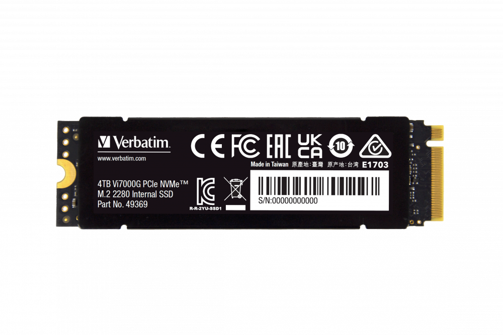 Disque SSD Vi7000G PCIe NVMe™ M.2 4 To La solution gaming par excellence