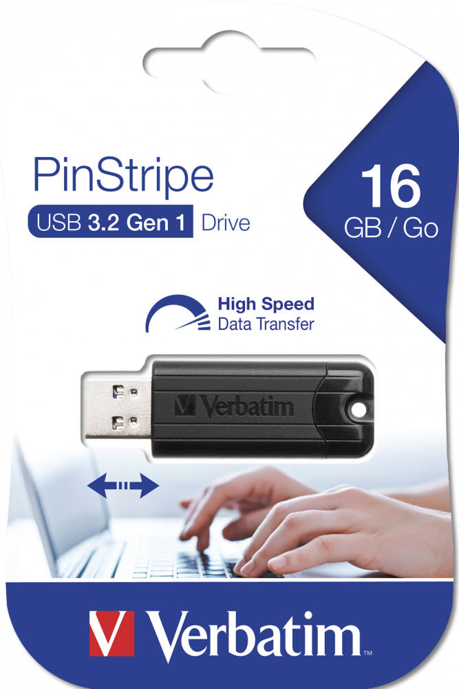 Clé USB PinStripe USB 3.2 Gen 1 - 16 Go