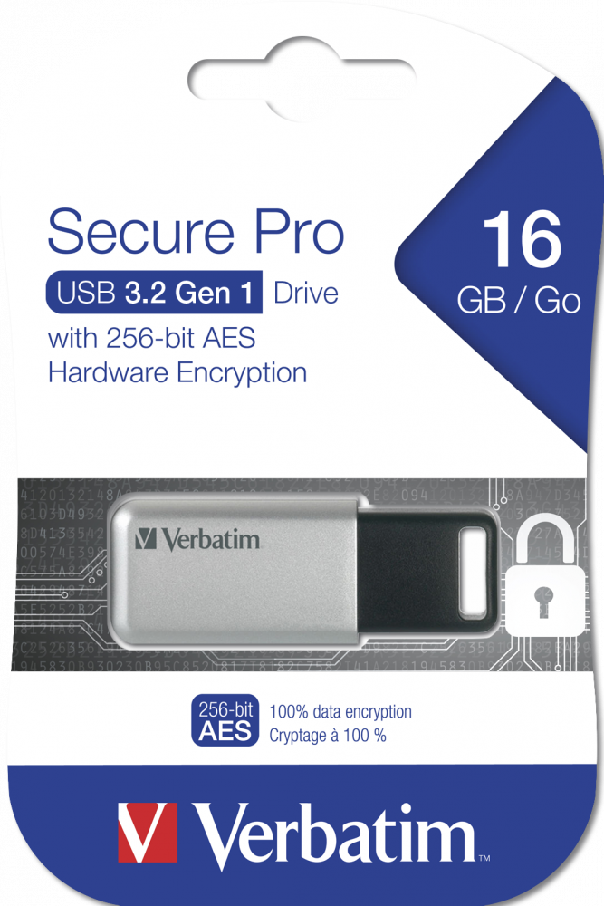 Clé Secure Pro USB 3.2 Gen 1 - 16 Go