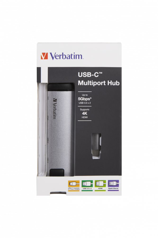Hub multiport USB-C™ USB 3.0 | HDMI | Gigabit Ethernet