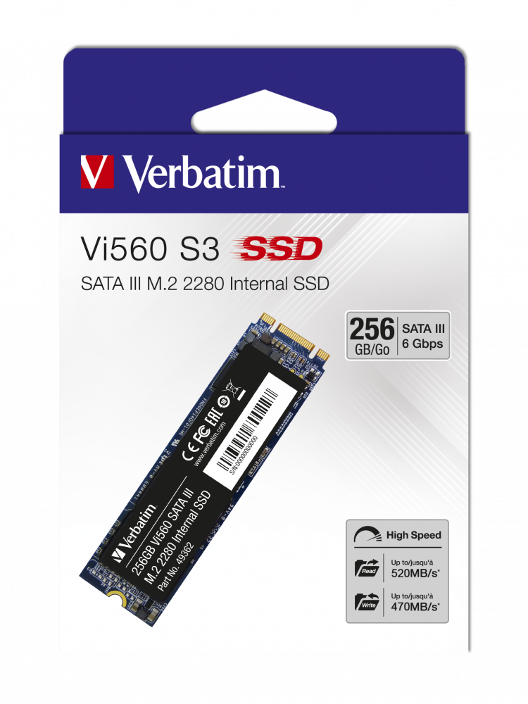 SSD Vi560 S3 M.2 256 Go 